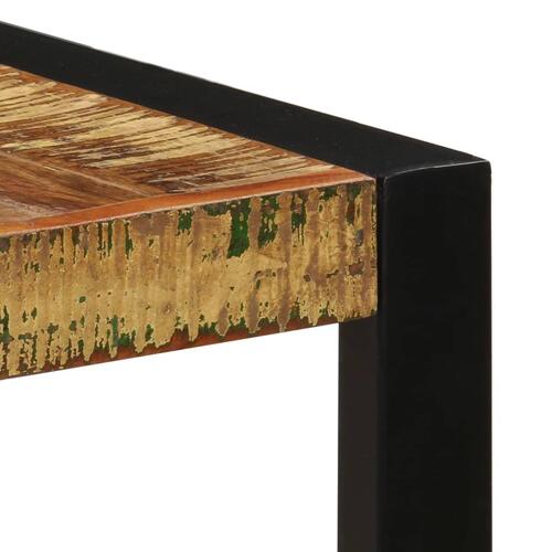 Spisebord 140x70x75 cm massivt genbrugstræ