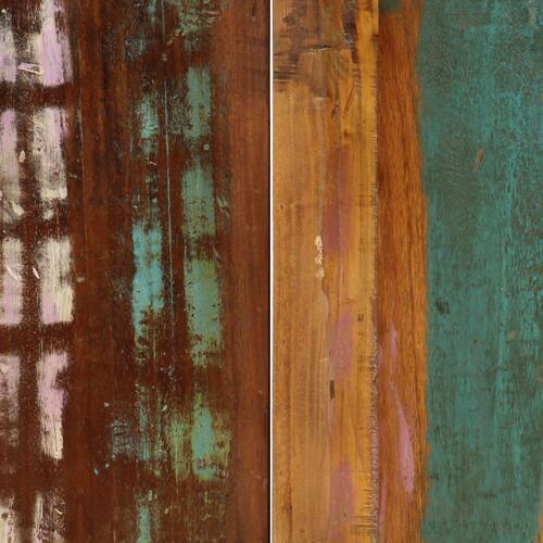 Spisebord 140x70x75 cm massivt genbrugstræ