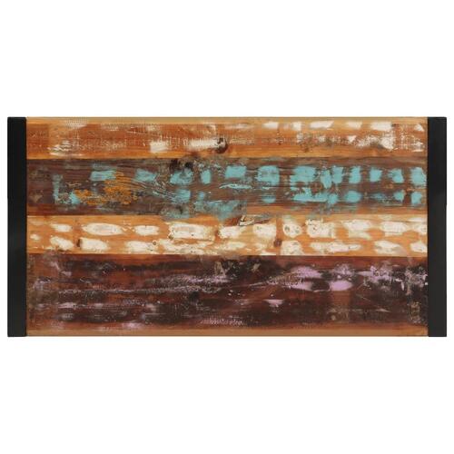 Sofabord 120x60x40 cm massivt genbrugstræ
