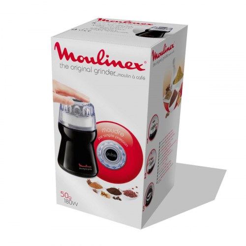 Moulinex AR1108 kaffekværn - 180 W, 50 g, sort