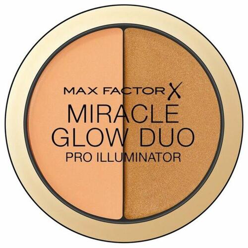 Lysreflekterende Miracle Glow Duo Max Factor 20 - Medium - 11 g