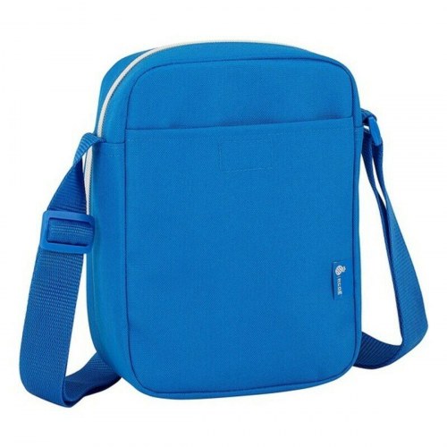 RCD Espanyol crossbody skuldertaske - blå/hvid 16 × 22 × 6 cm