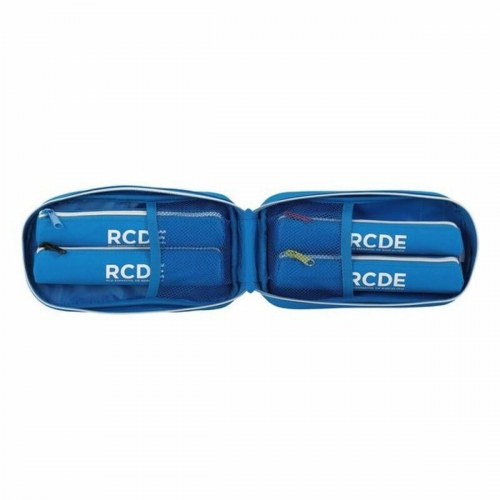 Penalhus rygsæk RCD Espanyol - blå/hvid 12 × 23 × 5 cm