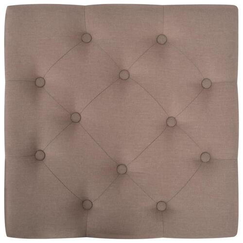 Taburet polyester 60 x 60 x 36 cm brun