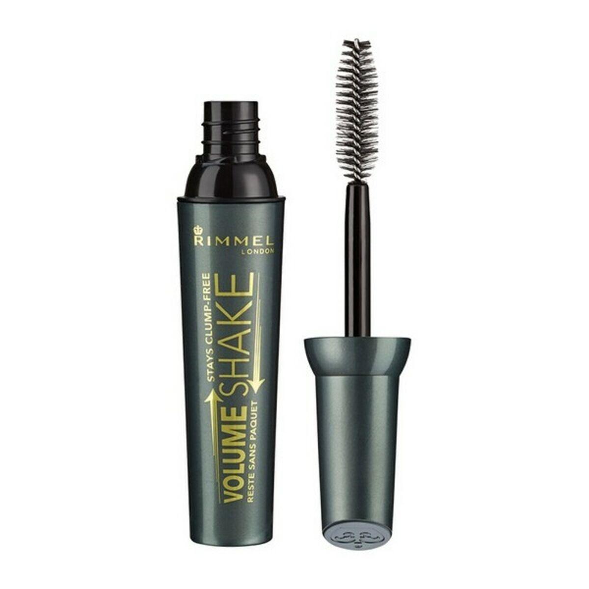 Mascara til Øjenvipper Rimmel London 001 - Black Volume Shake - 9 ml