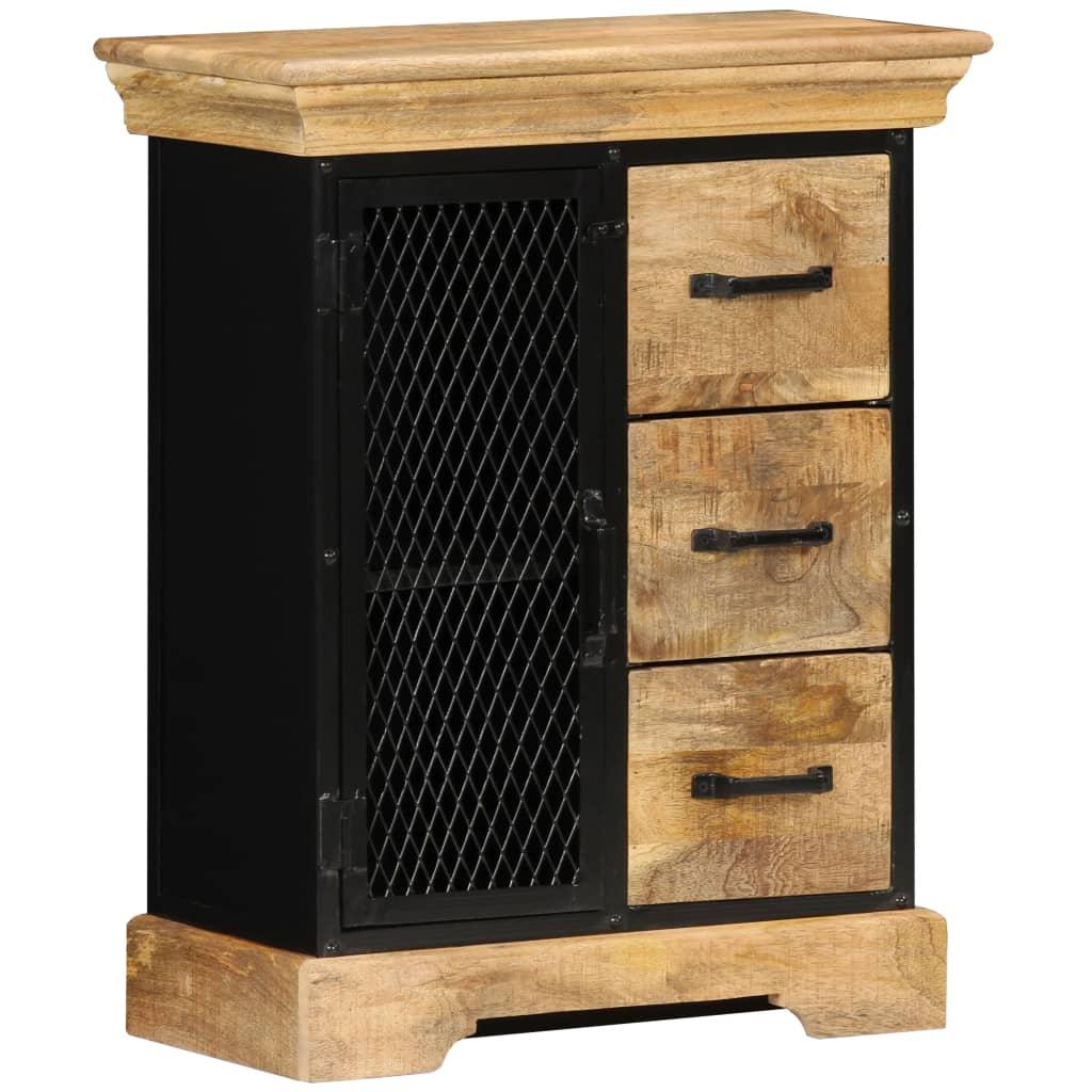 Skænk 60x30x75 cm massivt mangotræ billede