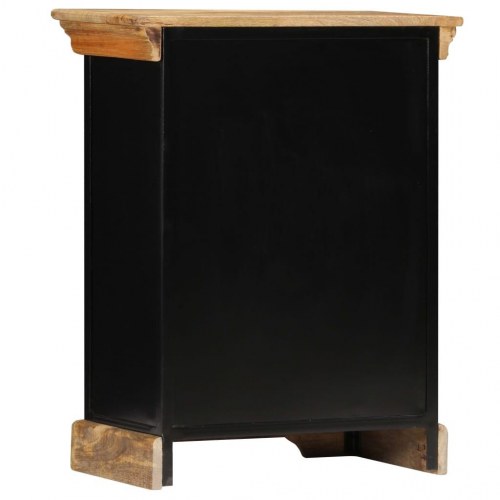 Kommode massivt mangotræ 60 x 30 x 75 cm