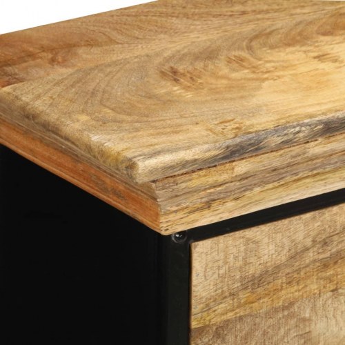 Kommode massivt mangotræ 60 x 30 x 75 cm