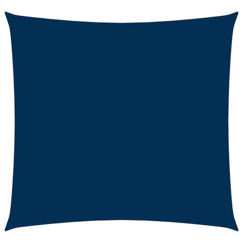 Solsejl 2x2 m firkantet oxfordstof blå