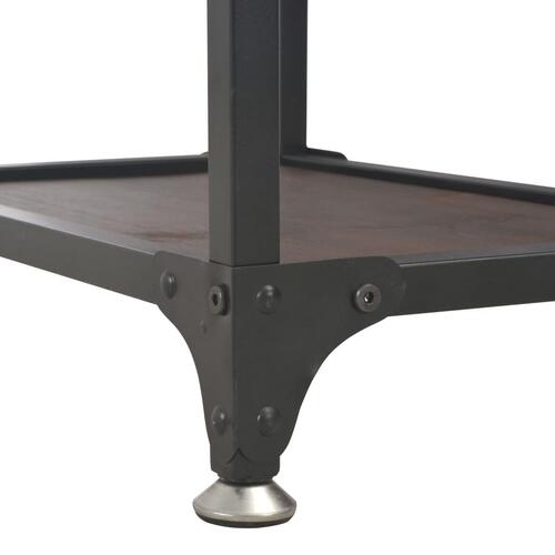 Skrivebord med 3 skuffer 110 x 50 x 78 cm massivt grantræ