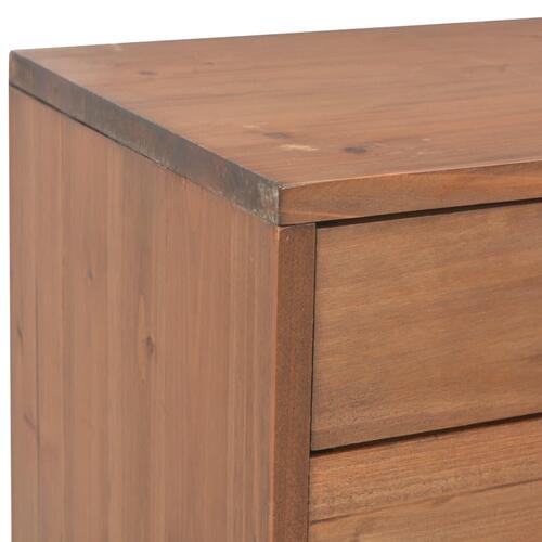 Tv-bord med 4 skuffer 120x30x40 cm massivt grantræ