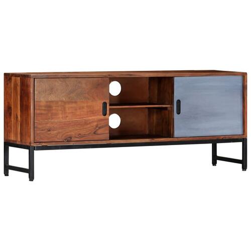 Tv-bord 120x30x49 cm massivt akacietræ