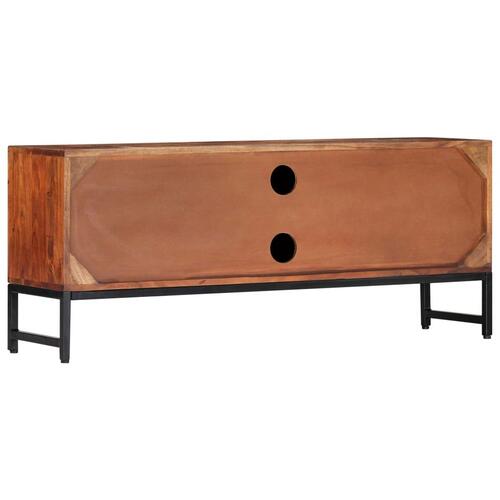 Tv-bord 120x30x49 cm massivt akacietræ