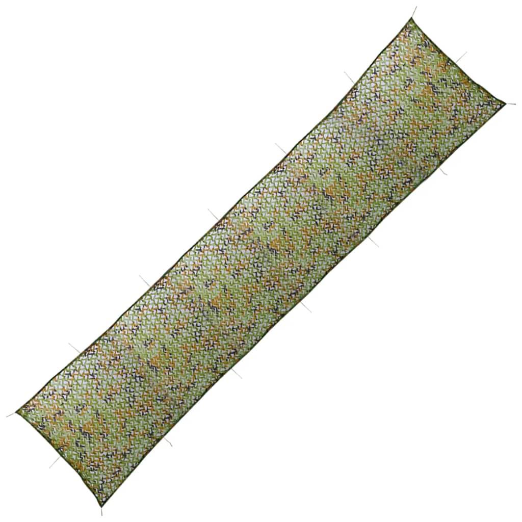 Camouflagenet med opbevaringstaske 1,5x8 m grøn