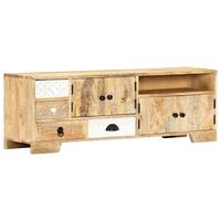 Tv-skab 120x30x40 cm massivt mangotræ