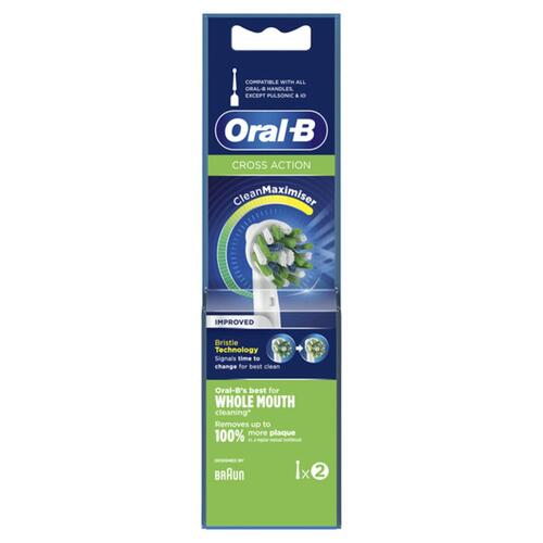 Tandbørstehoved Cross Action Oral-B Cross Action 2 enheder