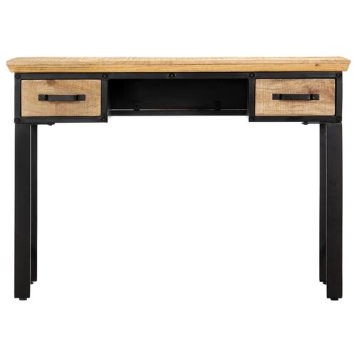 Skrivebord 110x50x76 cm massivt mangotræ