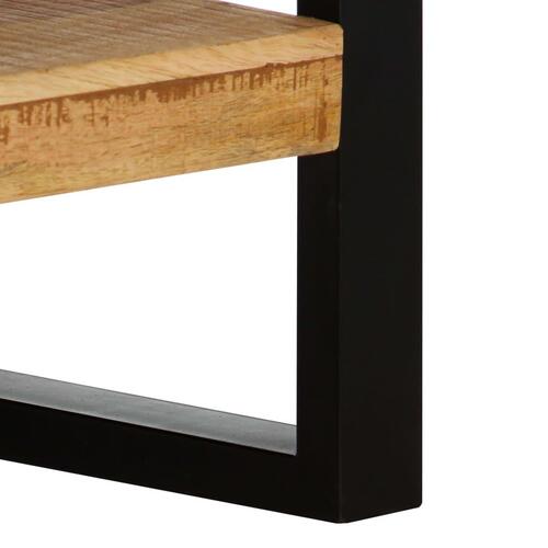 Konsolbord 130x30x76 cm massivt mangotræ