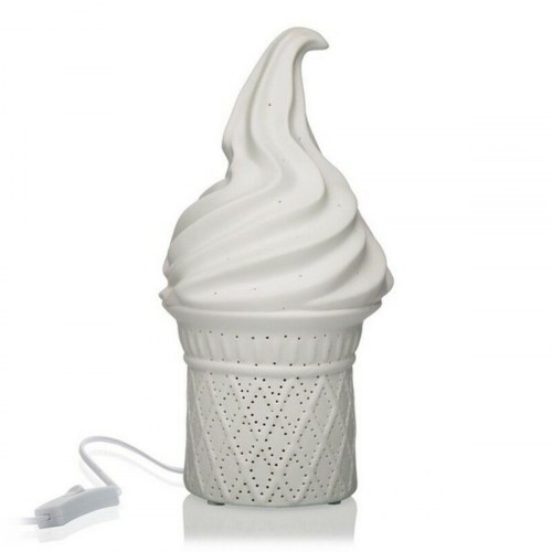 Versa bordlampe Ice Cream - porcelæn, 25 W (13,7 × 27 × 13,7 cm)