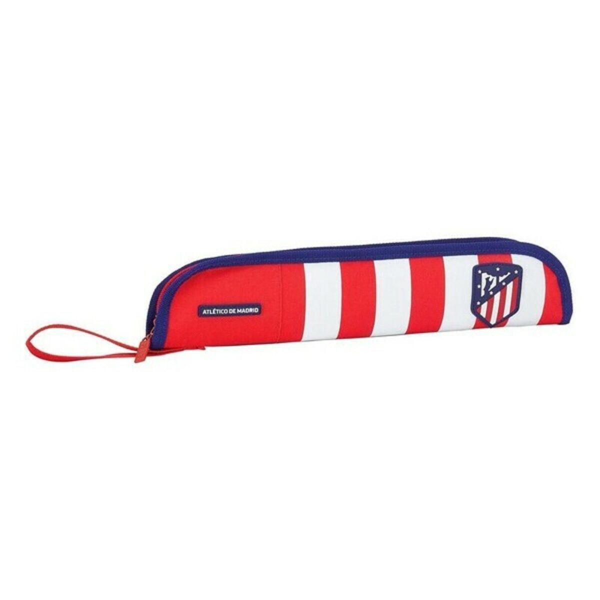 Fløjteetui Atlético Madrid - blå/hvid/rød, 2 l