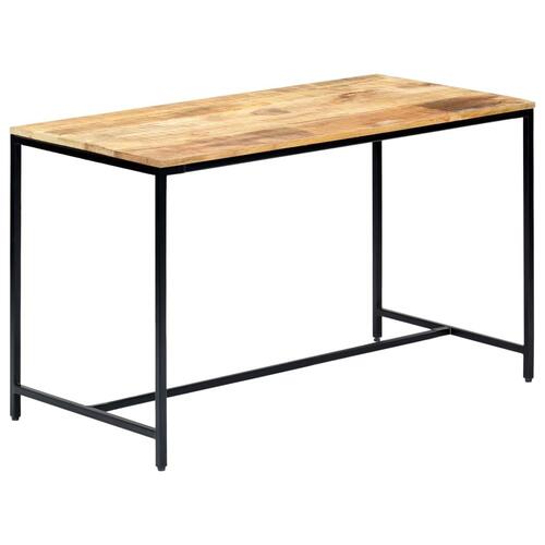 Spisebord 120 x 60 x 75 cm massivt ru mangotræ