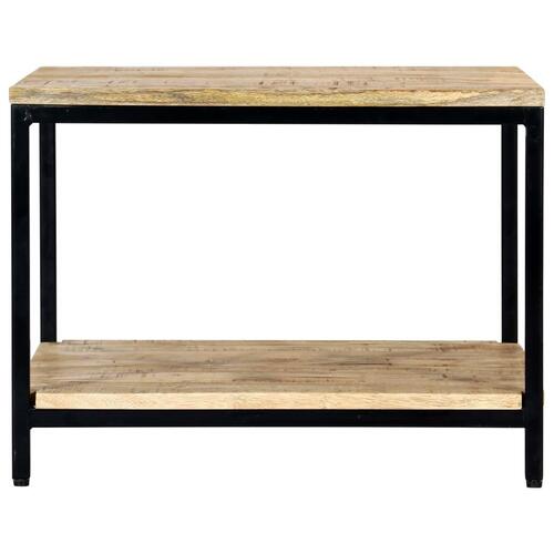 Sofabord 60 x 60 x 45 cm massivt mangotræ