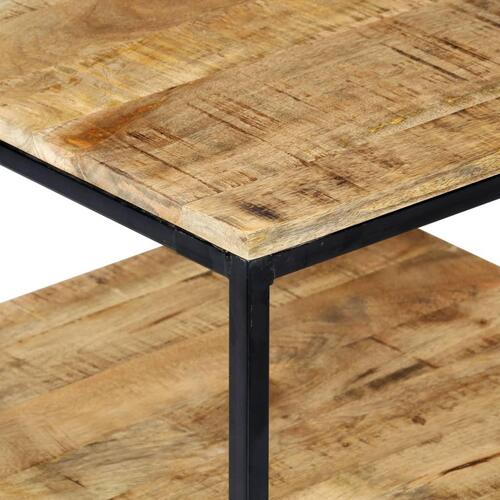 Sofabord 60 x 60 x 45 cm massivt mangotræ