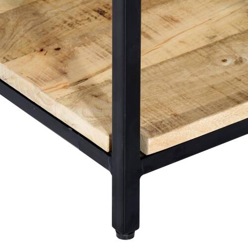 Sofabord 60 x 60 x 45 cm massivt mangotræ