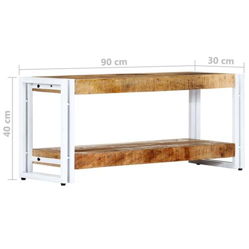 Tv-skab 90 x 30 x 40 cm massivt mangotræ
