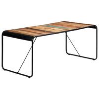 Spisebord 180x90x76 cm massivt genbrugstræ