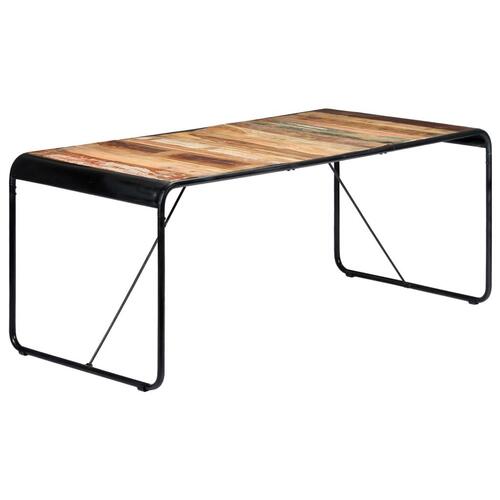Spisebord 180x90x76 cm massivt genbrugstræ