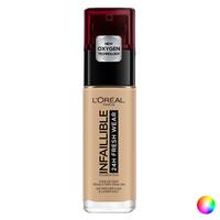Flydende makeup foundation Infaillible 24H L'Oreal Make Up (30 ml) (30 m) (30 ml) 130-beige peau 30 ml