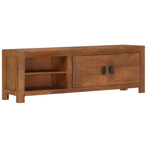 Tv-skab 120x30x40 cm massivt mangotræ