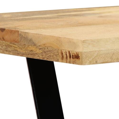 Bænk i massivt mangotræ 110 cm