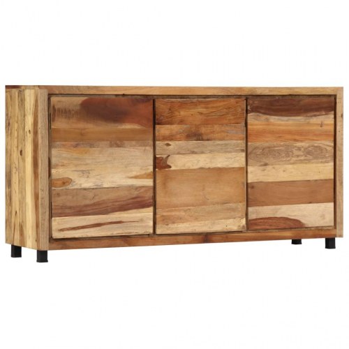 Sideskab 160x38x79 cm massivt genbrugstræ