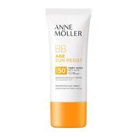Fugtighedscreme med Farve Âge Sun Rerist BB Cream Anne Möller 90008C (50 ml) SPF 50+ Spf 50 50 ml