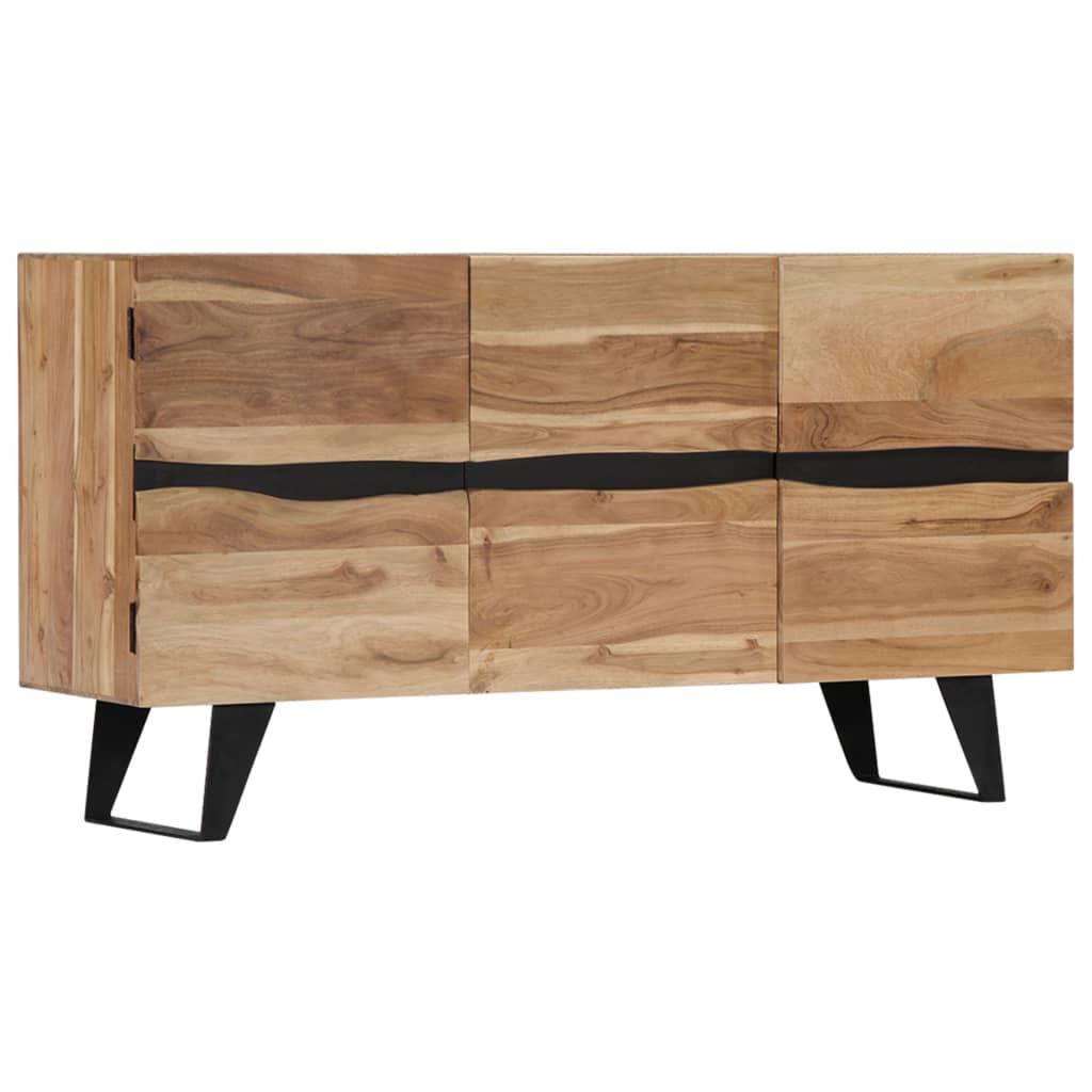 Skænk 150 x 40 x 79 cm massivt akacietræ