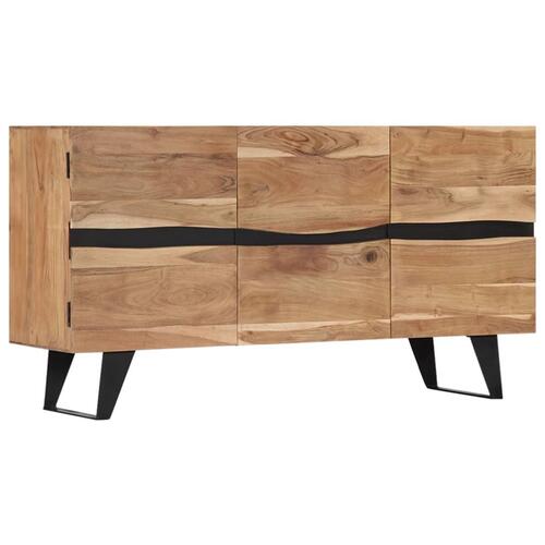 Skænk 150 x 40 x 79 cm massivt akacietræ