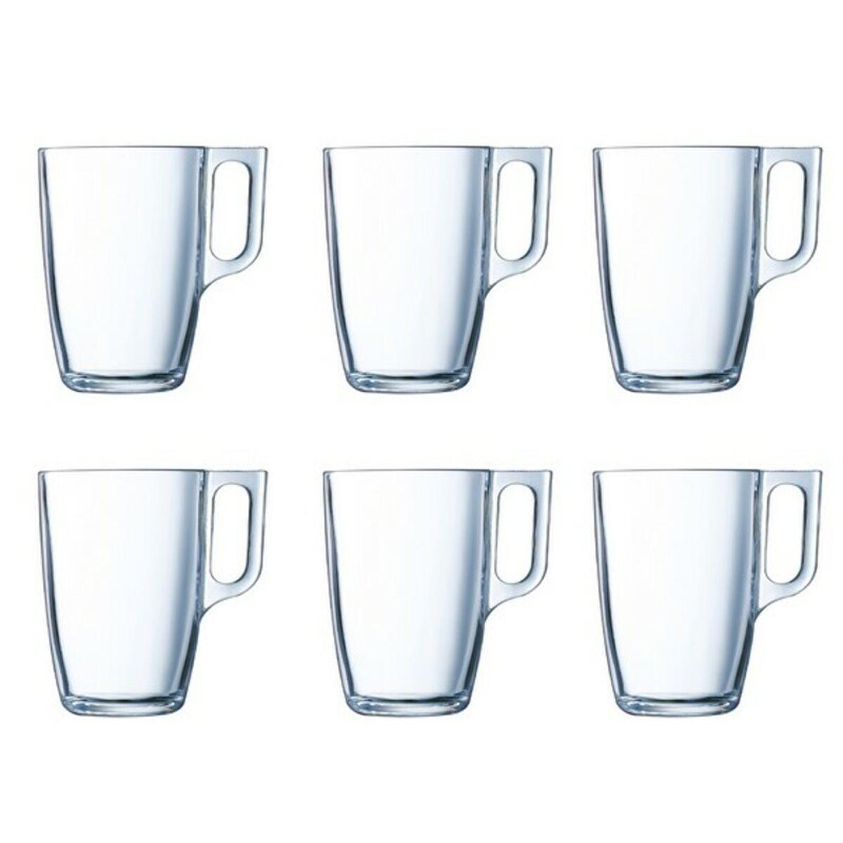 Luminarc Nuevo krus i glas 320 ml - 6 stk., gennemsigtig