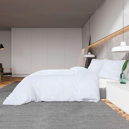 Sengetøj 200x200 cm bomuld hvid