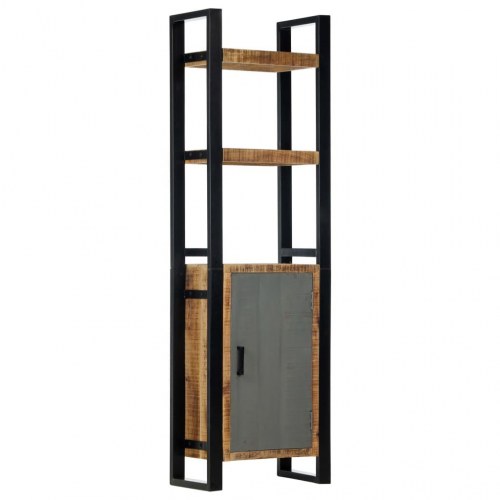 Bogreol 50 x 30 x 170 cm massivt mangotræ
