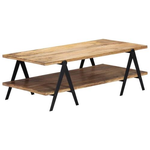 Sofabord 115 x 60 x 40 cm massivt mangotræ