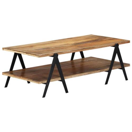 Sofabord 115 x 60 x 40 cm massivt mangotræ