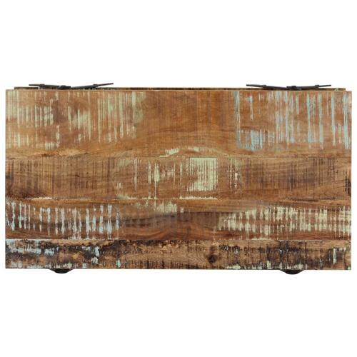 Sofabord 115x60x40 cm massivt genbrugstræ