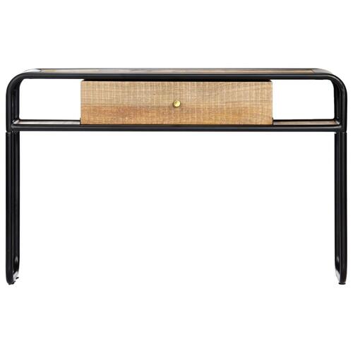 Konsolbord 118 x 30 x 75 cm massivt mangotræ
