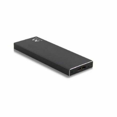 Ewent EW7023 ekstern M.2 SSD-boks - USB 3.1, aluminium, sort