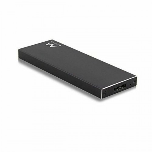 Ewent EW7023 ekstern M.2 SSD-boks - USB 3.1, aluminium, sort