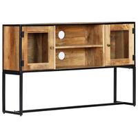 Tv-skab 120x30x75 cm massivt genbrugstræ