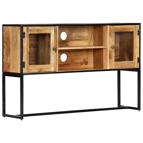 Tv-skab 120x30x75 cm massivt genbrugstræ