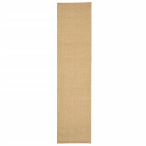 Gulvtæppe 80x350 cm naturlig sisal